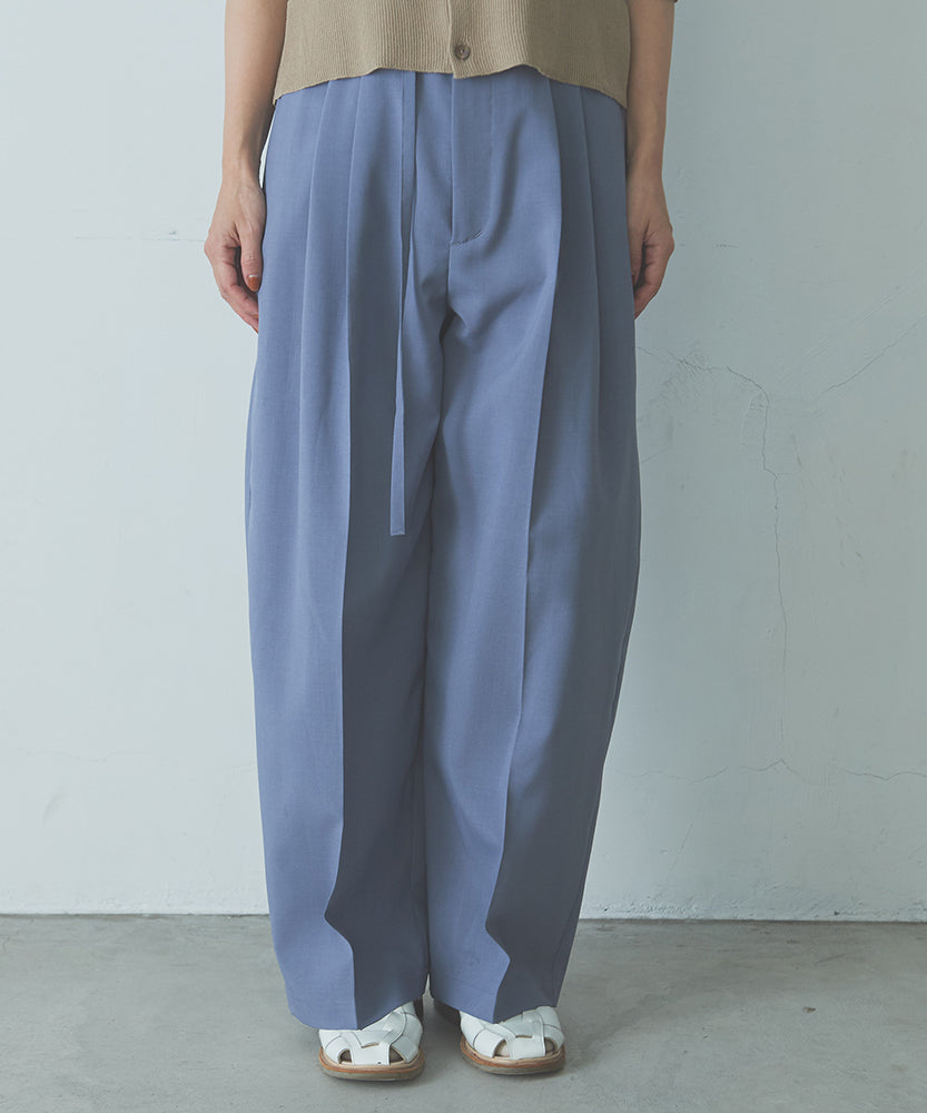 (sold)Tropical Suiting wide pants/ JöICEADDED