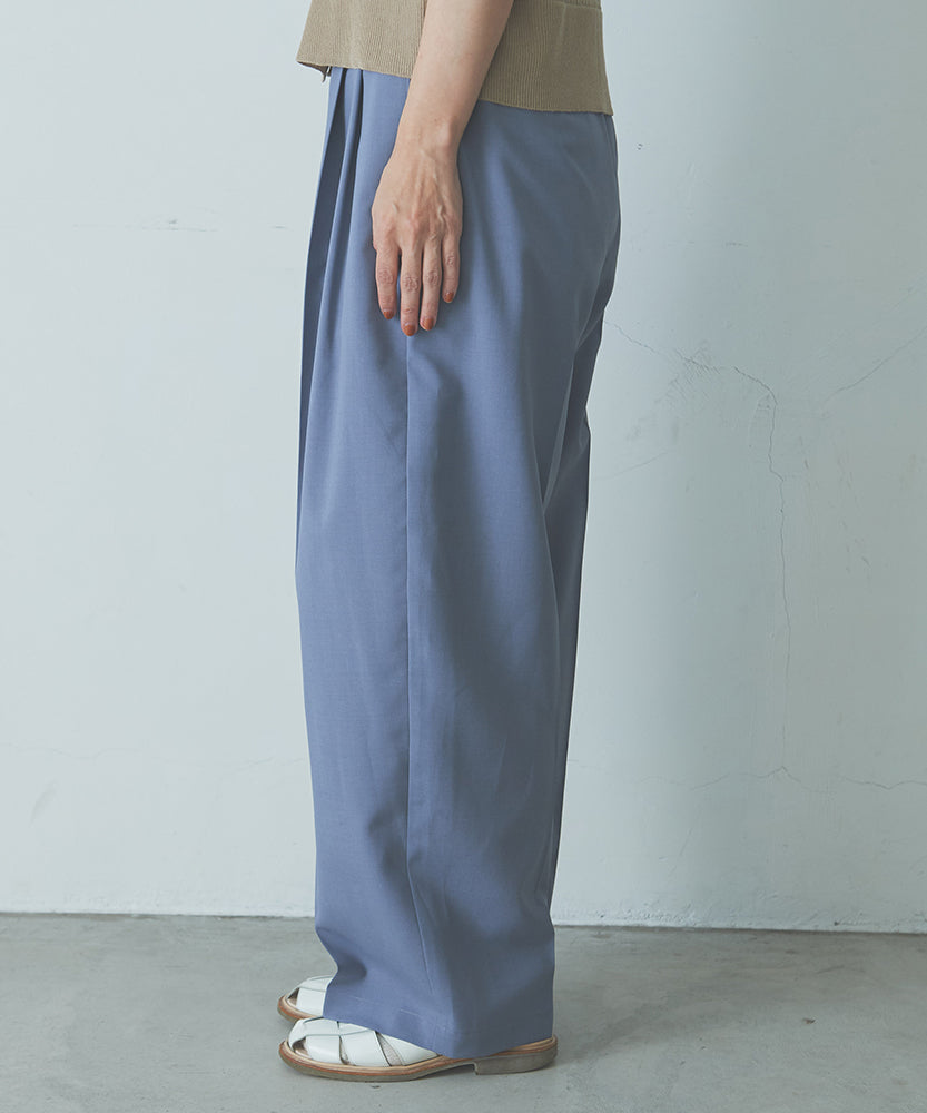 Tropical Suiting wide pants【sold】
