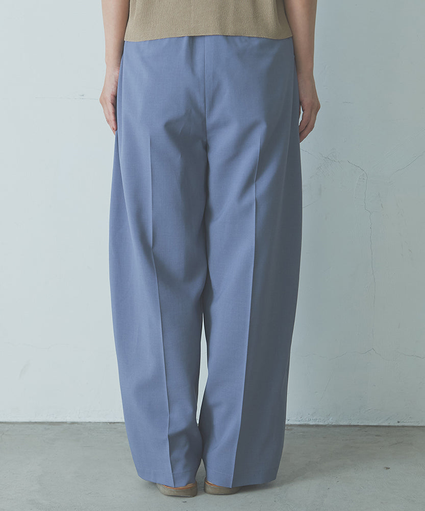 (sold)Tropical Suiting wide pants/ JöICEADDED