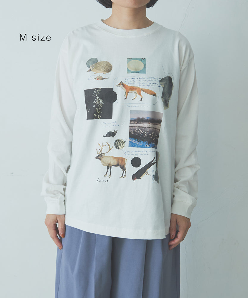 spring forest ロングスリーブTシャツ