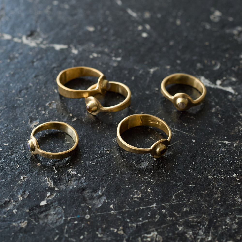 【受注】SURUME. /Flat Stone Pinky