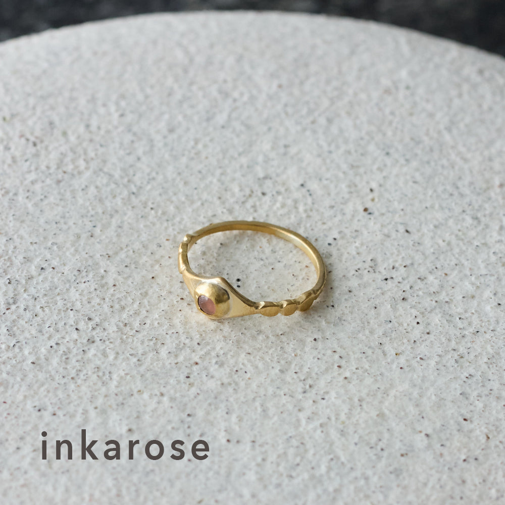 SURUME. /Shave stone thin ring