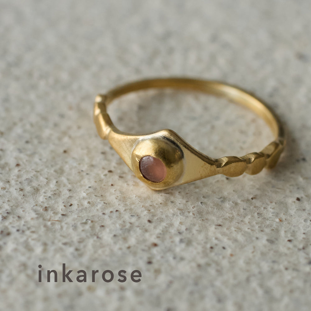 SURUME. /Shave stone thin ring