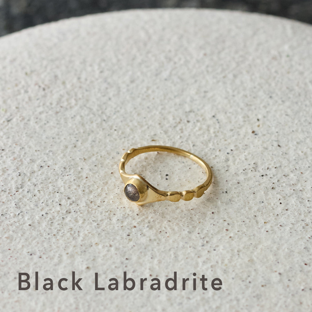 SURUME. /Shave stone thin ring