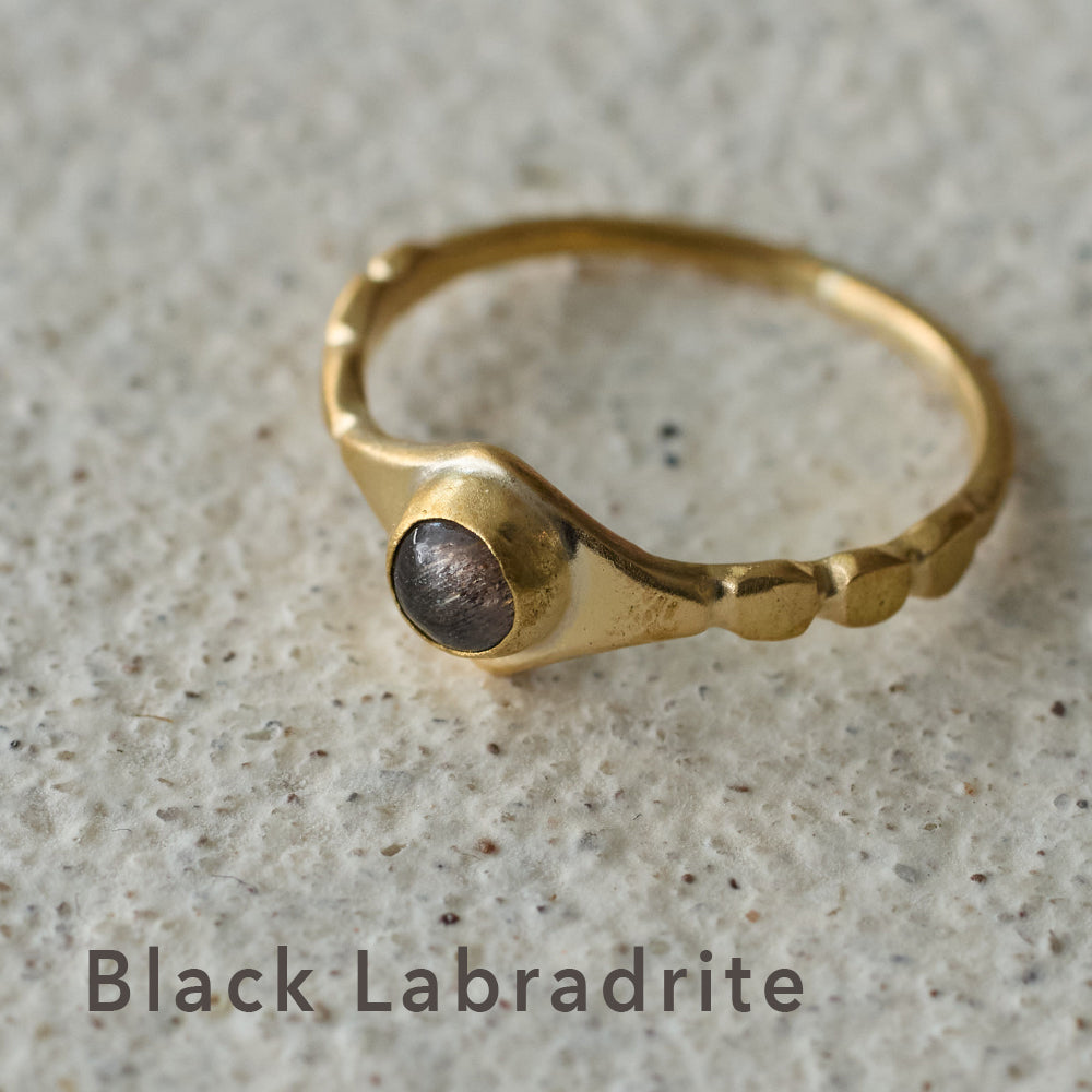 SURUME. /Shave stone thin ring