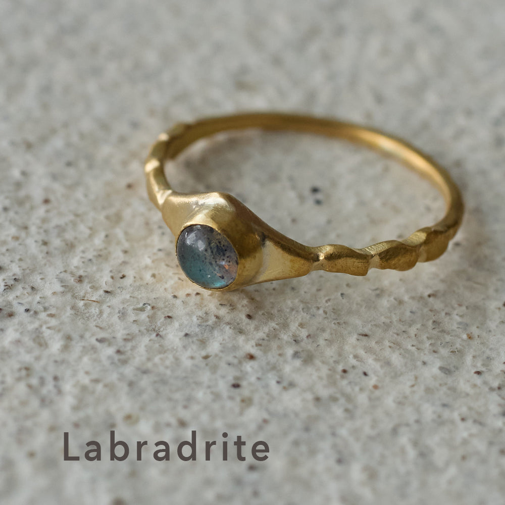 SURUME. /Shave stone thin ring