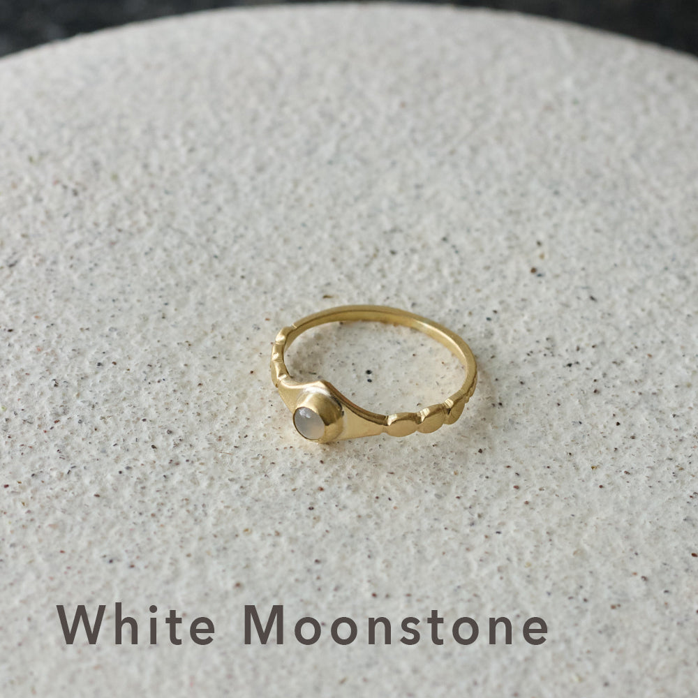 SURUME. /Shave stone thin ring