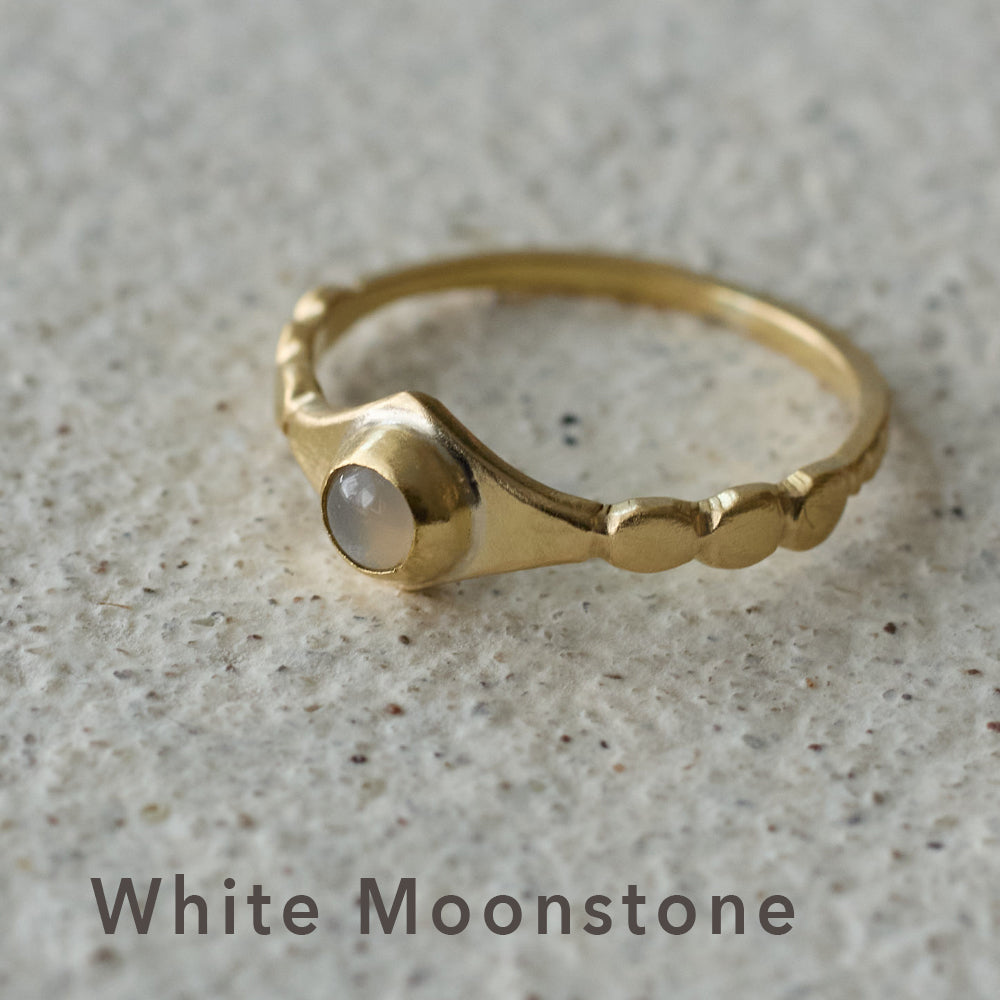 SURUME. /Shave stone thin ring