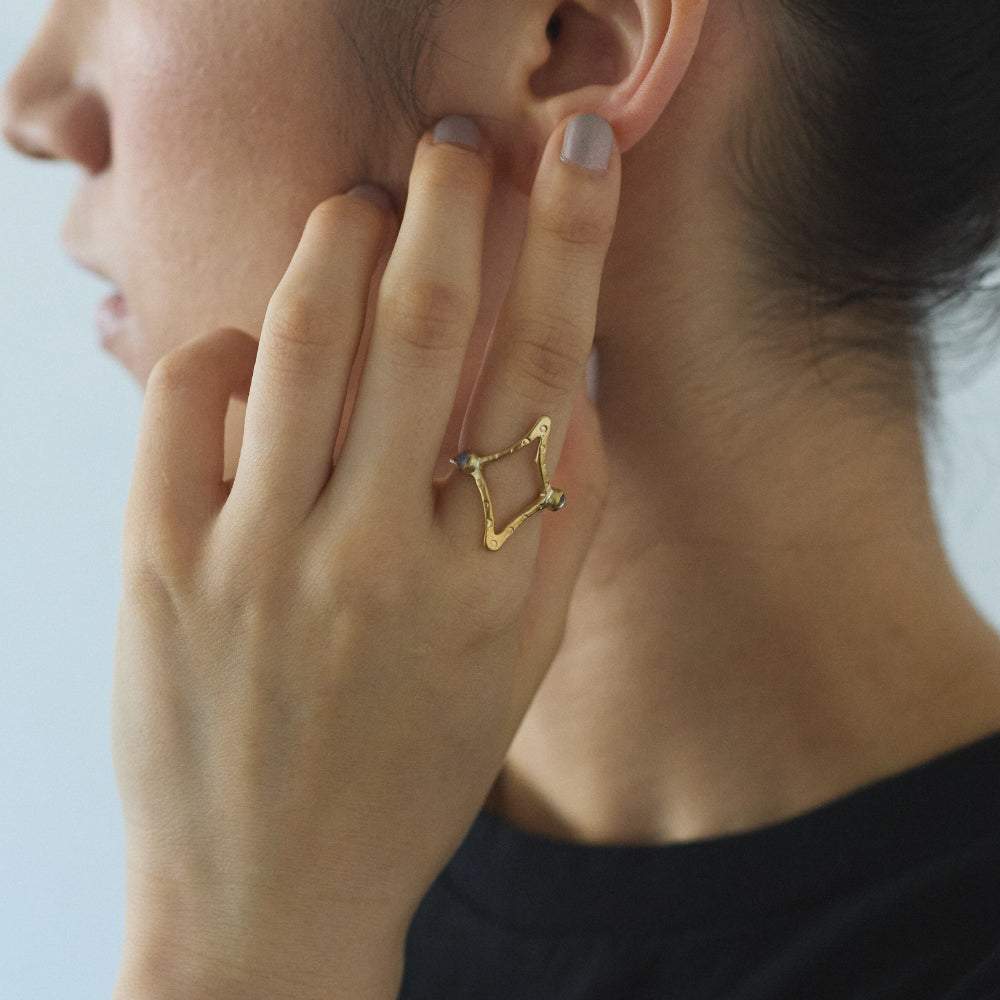SURUME. /Twinkle Stone Ring