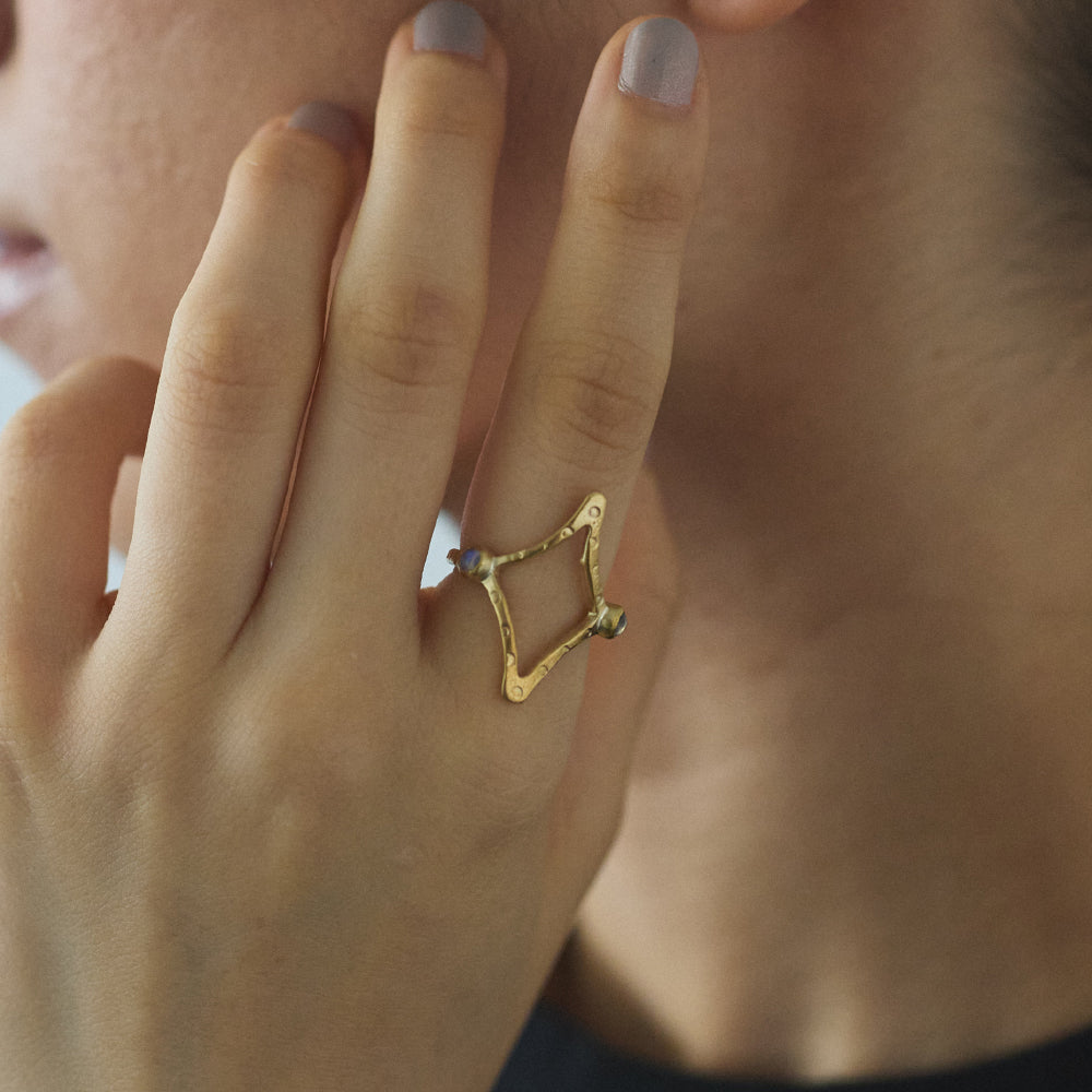 SURUME. /Twinkle Stone Ring