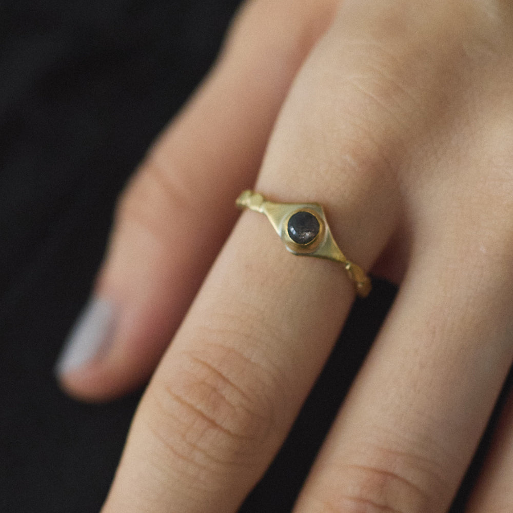 SURUME. /Shave stone thin ring