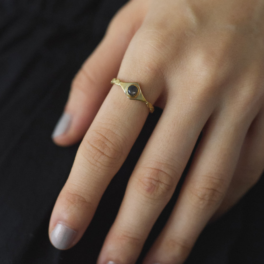 SURUME. /Shave stone thin ring