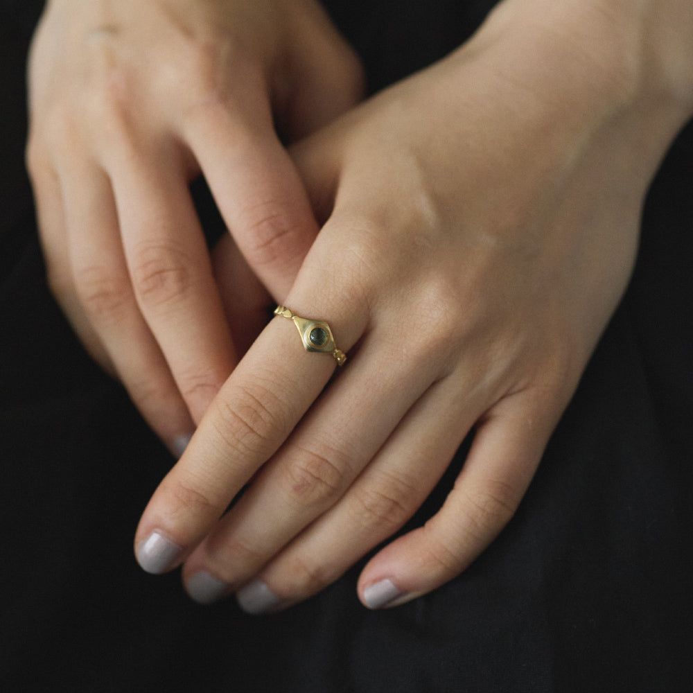 SURUME. /Shave stone thin ring