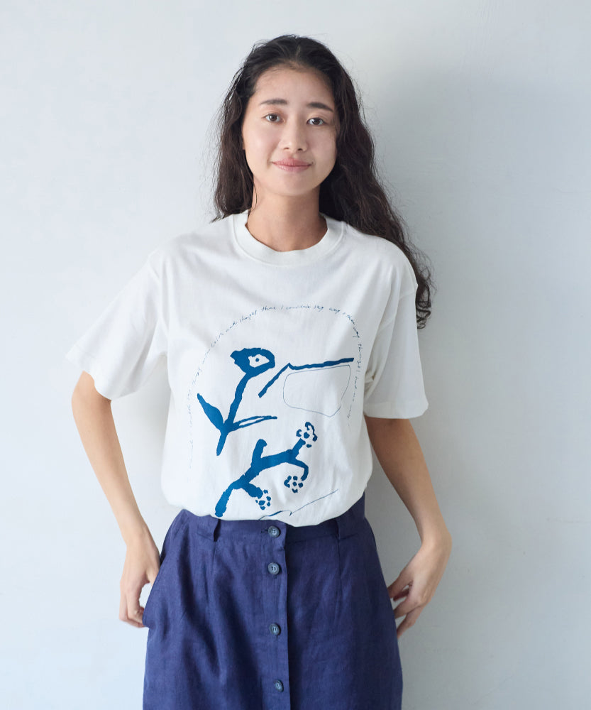 野の花　半袖Tシャツ