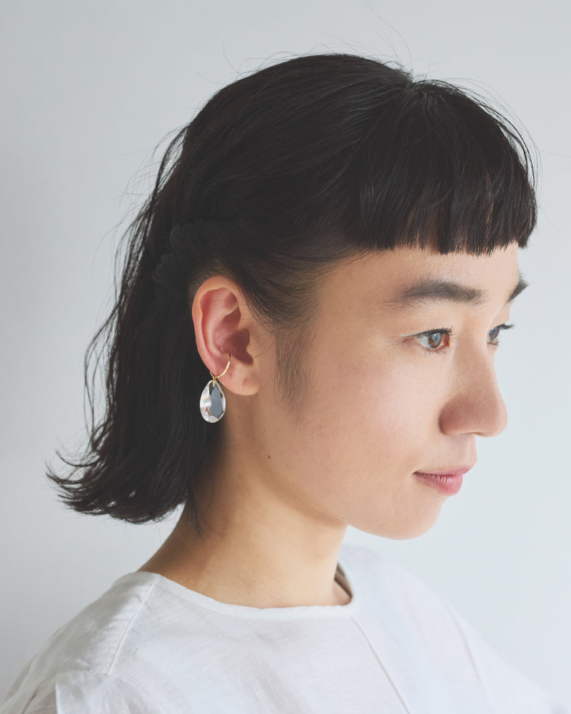 nemunemu　水晶 ear cuff（片耳）