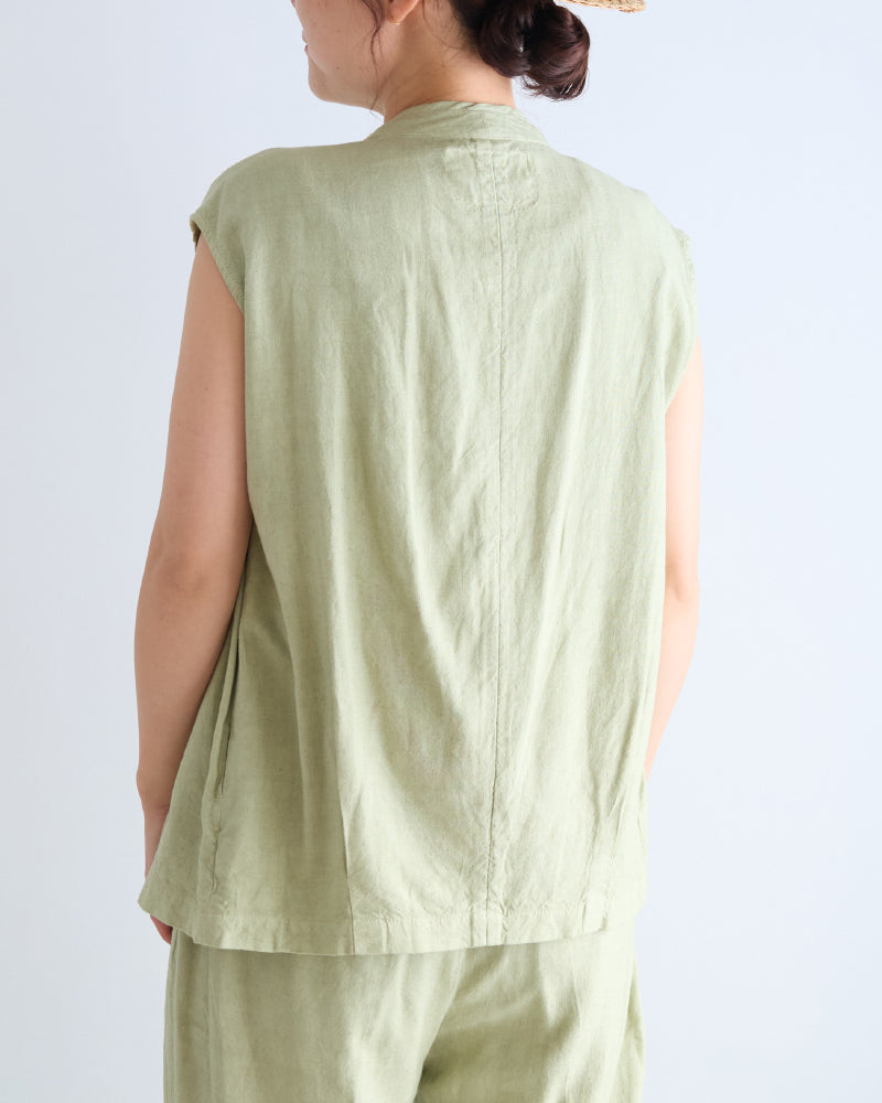 Relaxed Linen Vest/ JöICEADDED /J251VT01