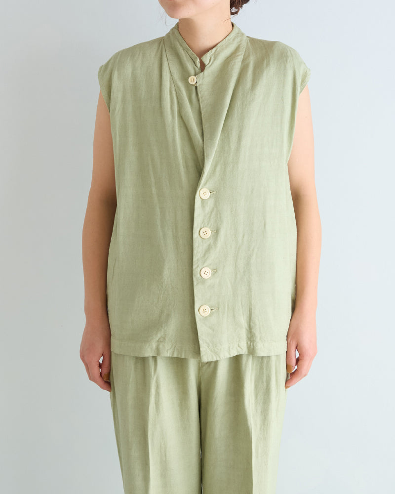 Relaxed Linen Vest/ JöICEADDED /J251VT01