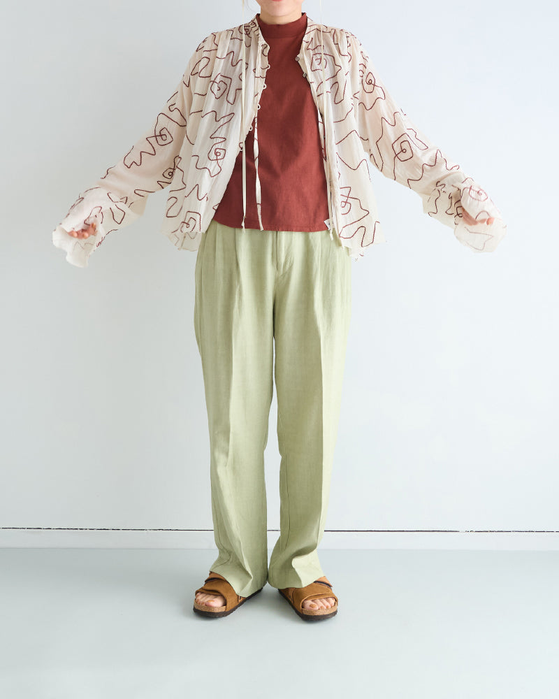 Relaxed Linen Trousers/ JöICEADDED /J251PT02/サイズ1