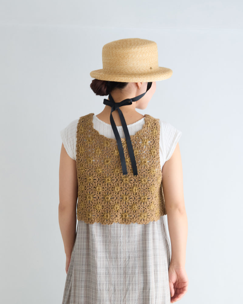 Embroidered Knitted Vest/ JöICEADDED /J251VT02