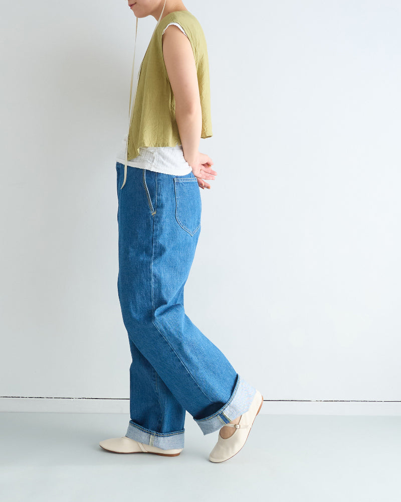 Center Crease Denim Trousers/ JöICEADDED /J 251DN01/サイズ1