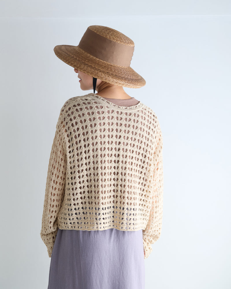 Triangle Pattern knit cardigan/ JöICEADDED /J251KN02