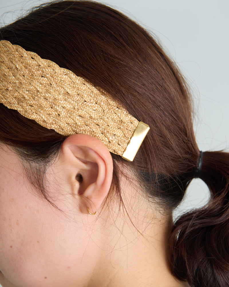 Straw headband/miahat/2519