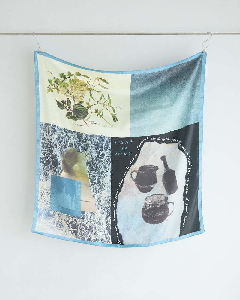 printed scarf May vent de moe 【受注受付終了】