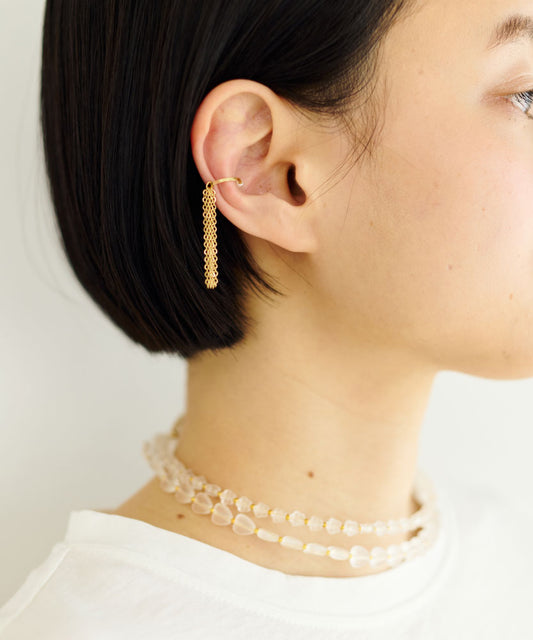 nemunemu 耳の上のシャラライヤーカフ(片耳)