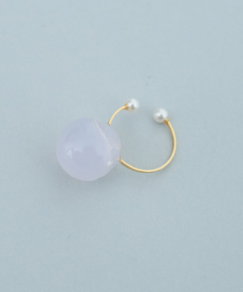 nemunemu　一粒イヤーカフ(14mm 片耳）
