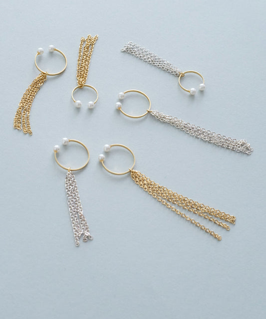 nemunemu　シャララSHORTイヤーカフ(片耳）