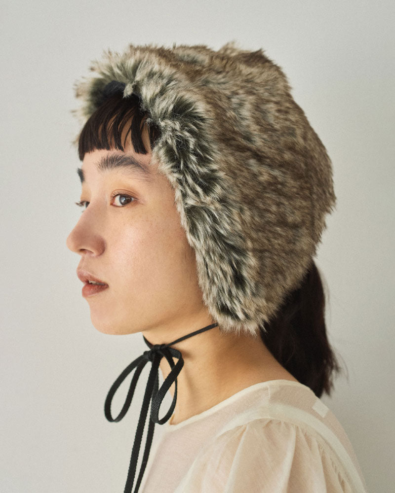 【受注】ファーフード/miahat & accessory /2667