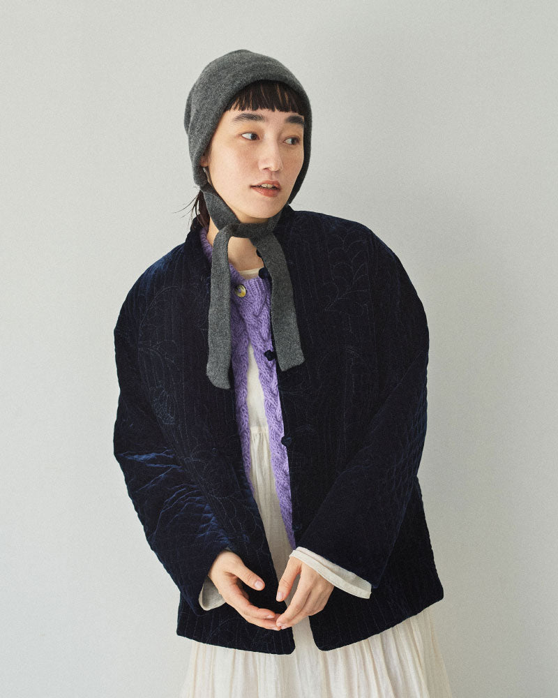 miahat & accessory ウールフード