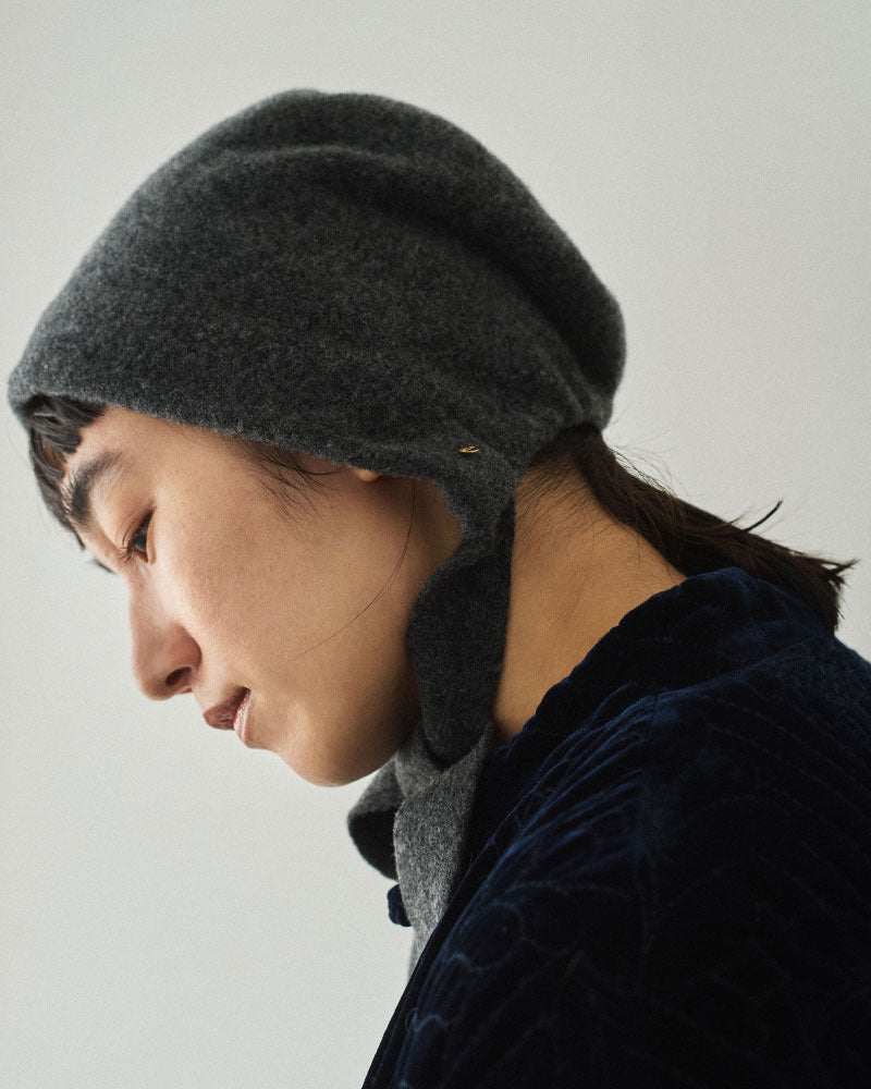 miahat & accessory ウールフード