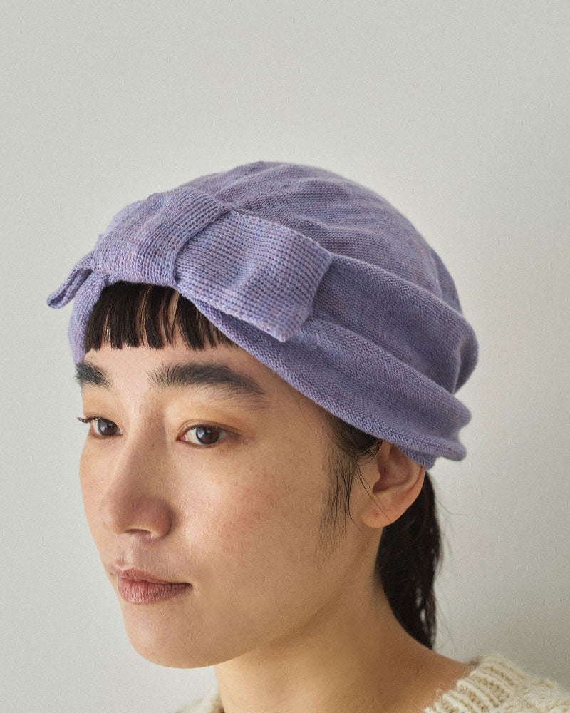 【受注】miahat & accessory リボンターバン（ニット）