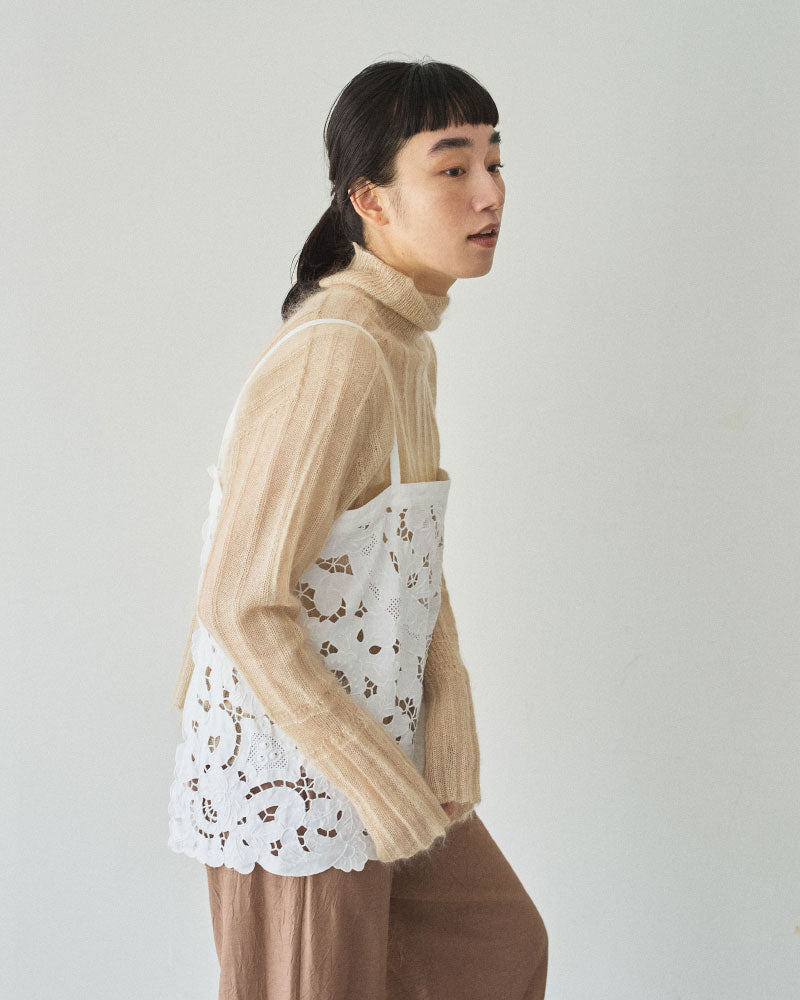 【予約】cutwork parts tablecloth camisole/Hériter/H0-00-3060