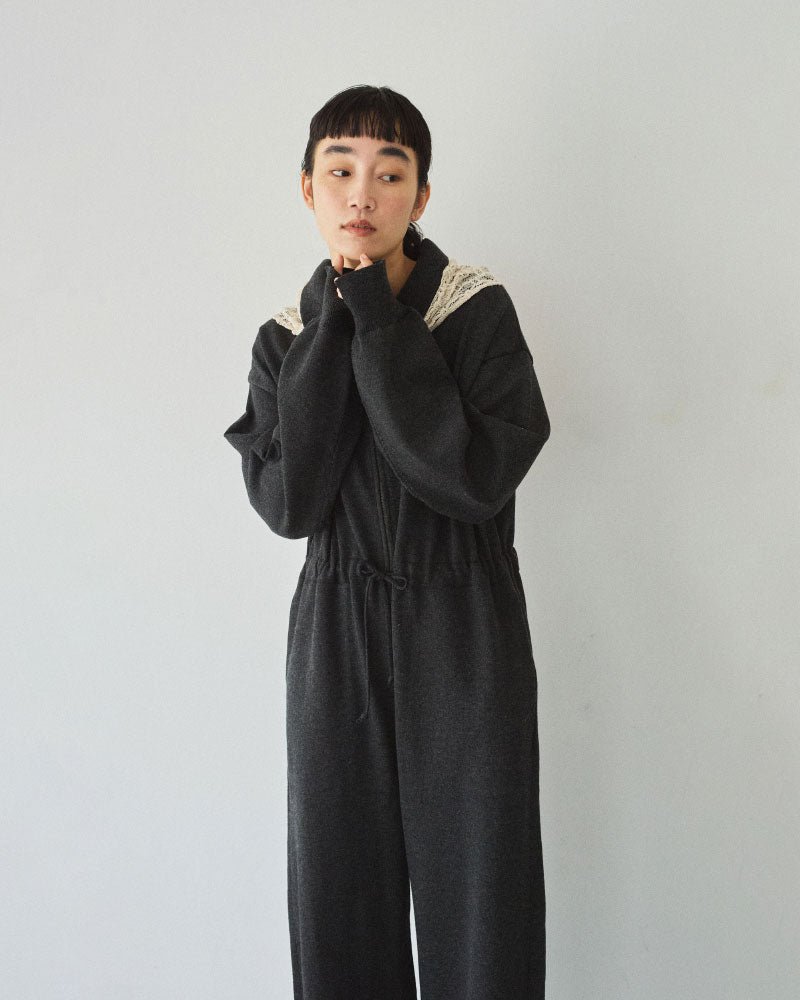 CASHMERE WOOL JUMPSUIT/YULA/YL 25-P005