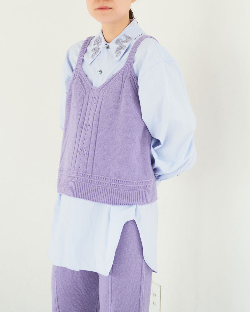 【予約】Knitted cemisole Top/ JöICEADDED /J 253KN02