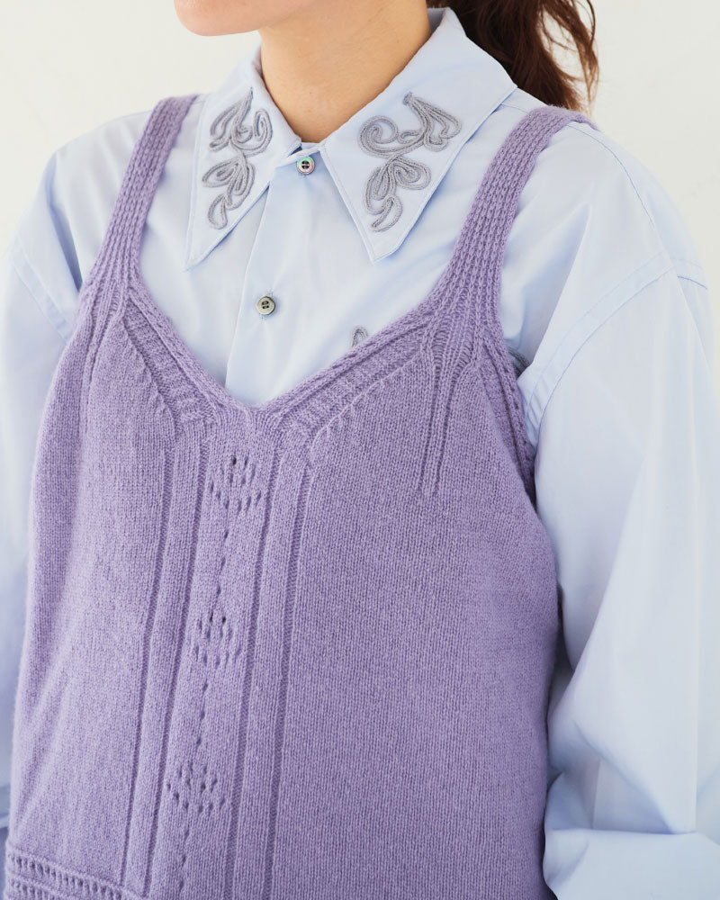 【予約】Knitted cemisole Top/ JöICEADDED /J 253KN02