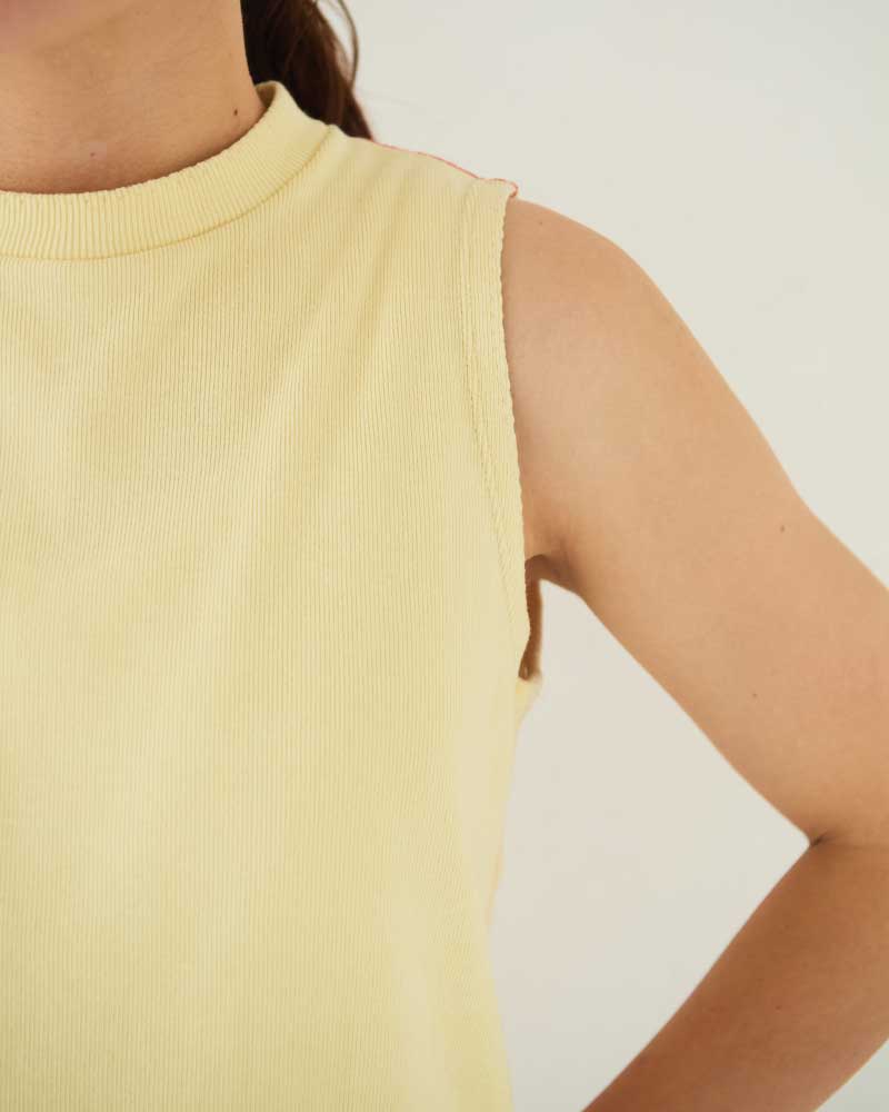 【予約】Picot Hem Tank Top/ JöICEADDED /J253CS02