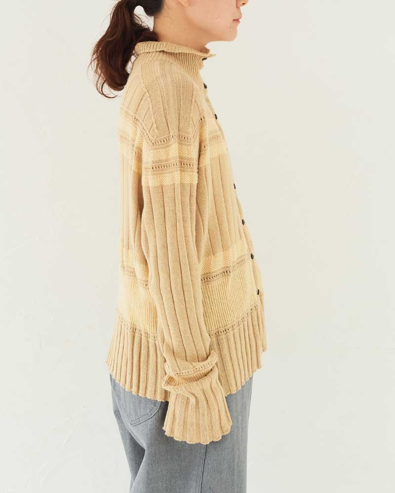 【予約】Cotton Knit Sweater/ JöICEADDED /J253KN01