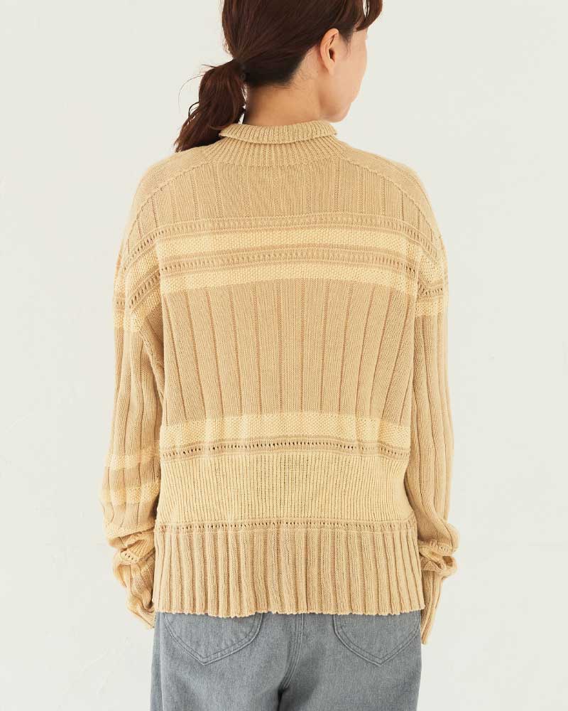 【予約】Cotton Knit Sweater/ JöICEADDED /J253KN01