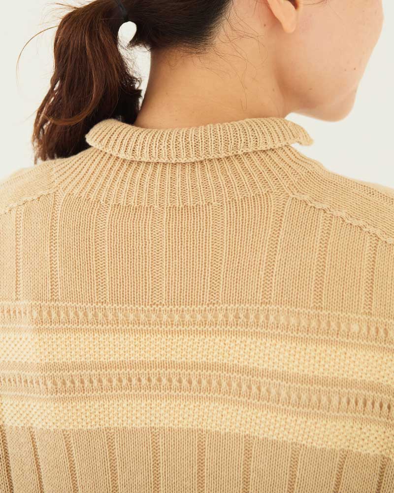 【予約】Cotton Knit Sweater/ JöICEADDED /J253KN01