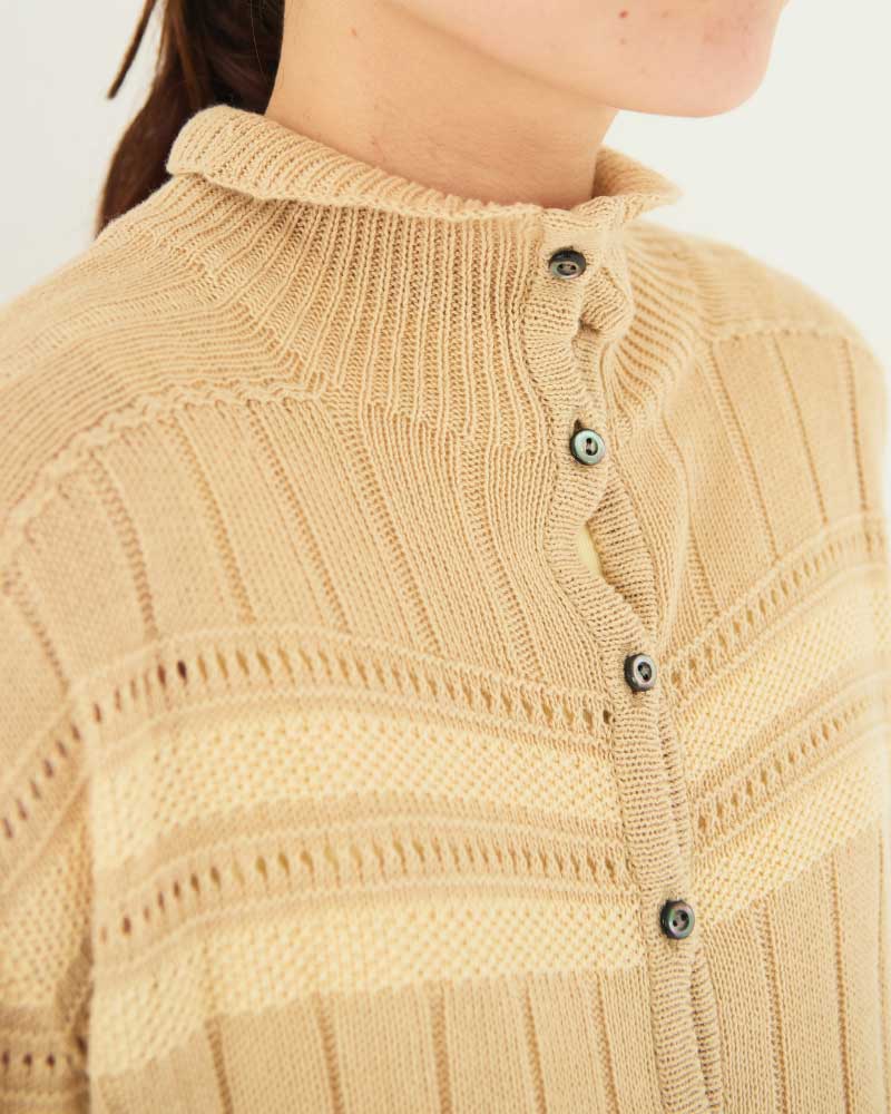 【予約】Cotton Knit Sweater/ JöICEADDED /J253KN01