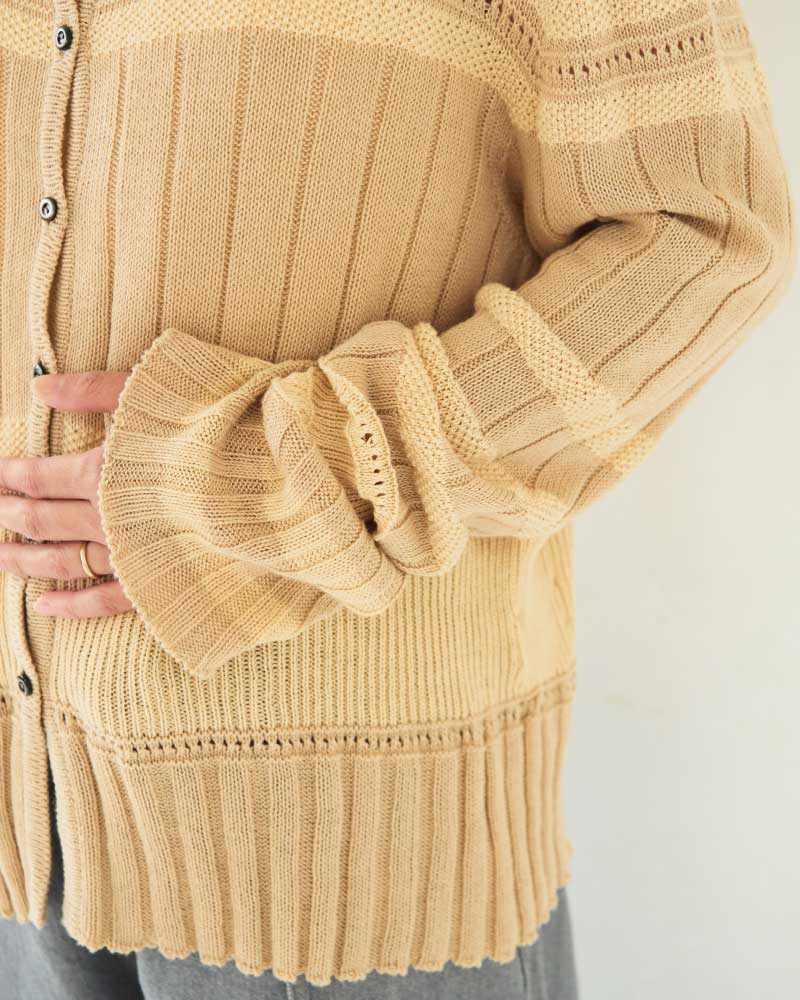 【予約】Cotton Knit Sweater/ JöICEADDED /J253KN01