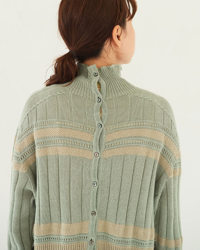 【予約】Cotton Knit Sweater/ JöICEADDED /J253KN01