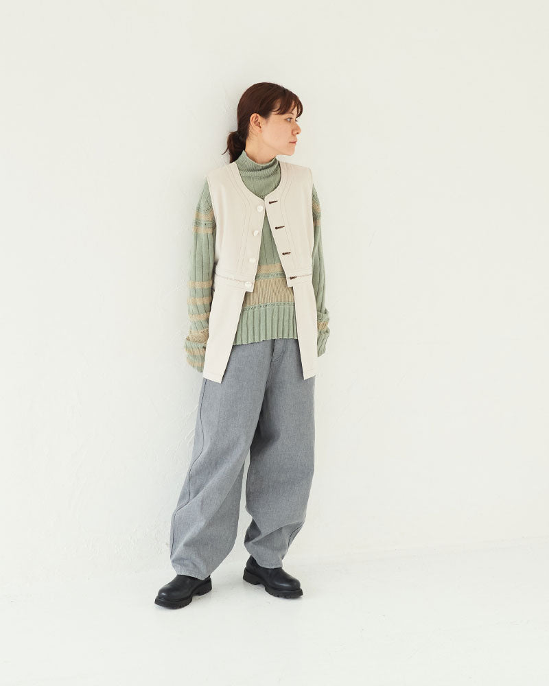 【予約】Cotton Knit Sweater/ JöICEADDED /J253KN01