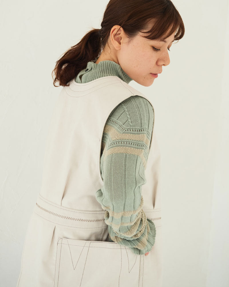 【予約】Cotton Knit Sweater/ JöICEADDED /J253KN01