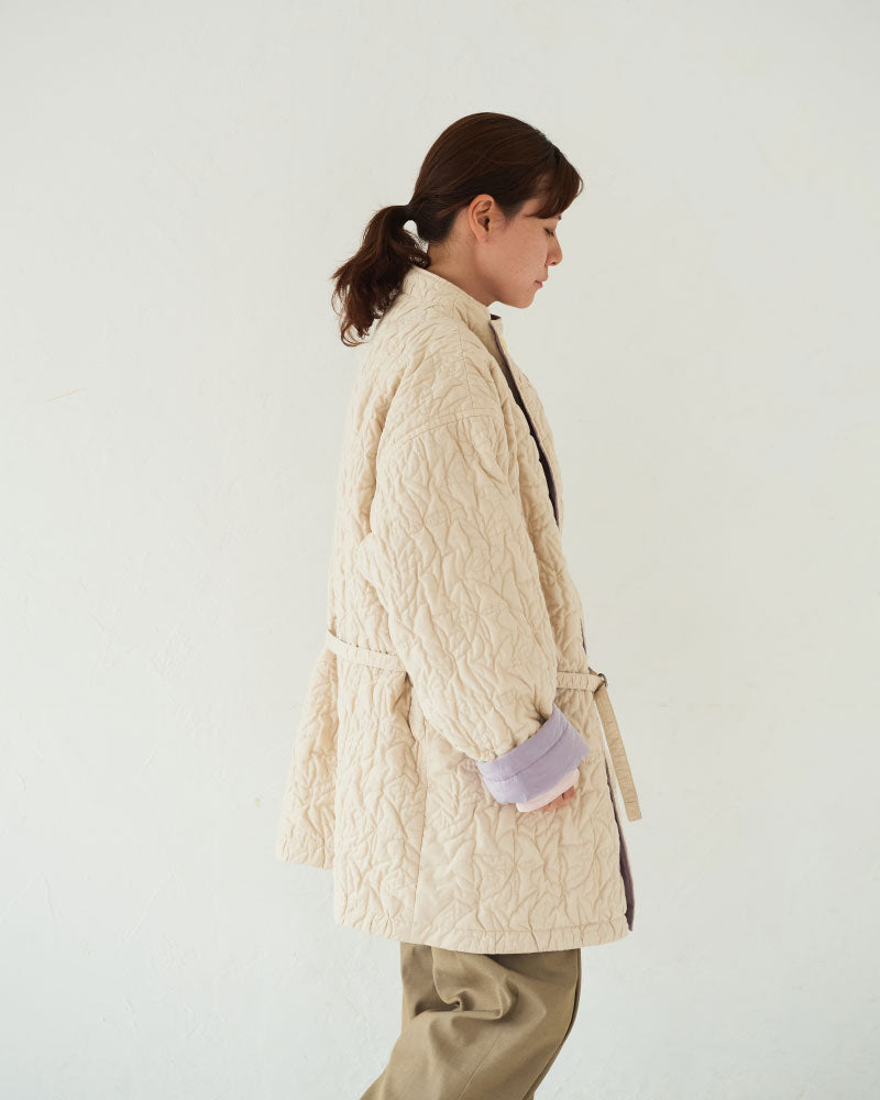【予約】Geometric Leaves Quilted RV Coat/ JöICEADDED /J253CO01サイズ2