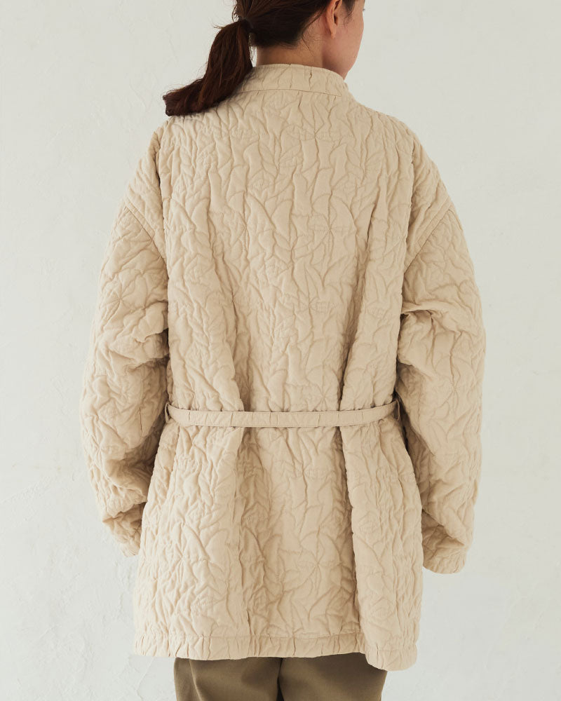 【予約】Geometric Leaves Quilted RV Coat/ JöICEADDED /J253CO01サイズ2