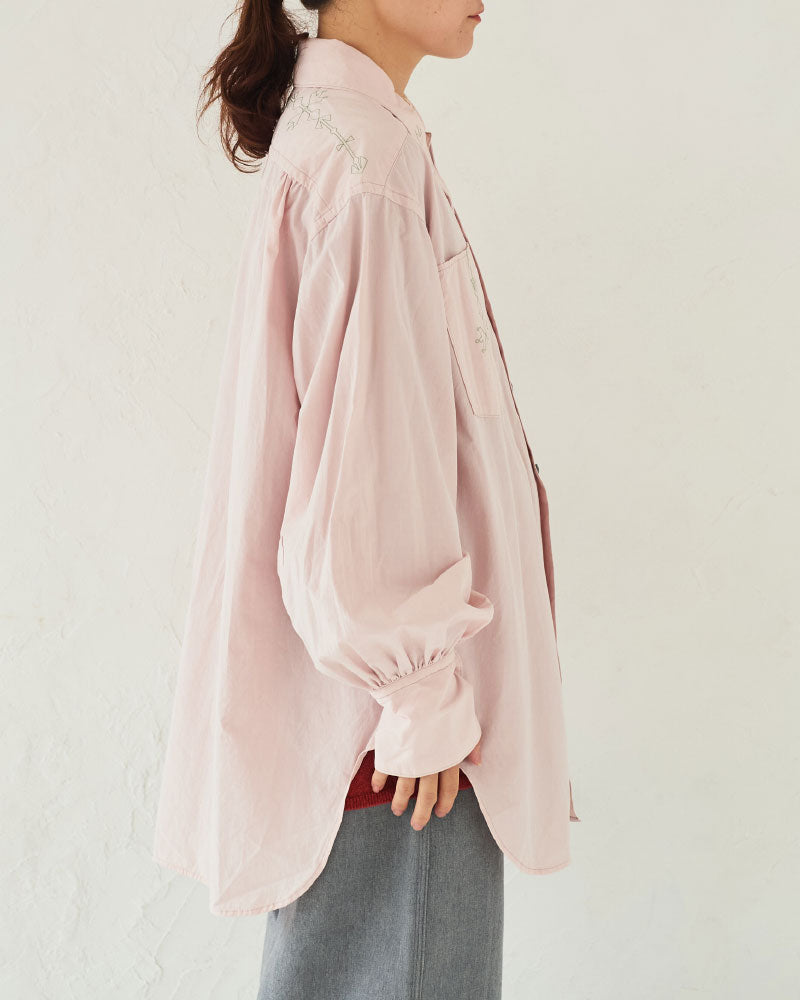 【予約】(sold)Geometric EMbroided shirts/ JöICEADDED /J253SH02(サイズ2)
